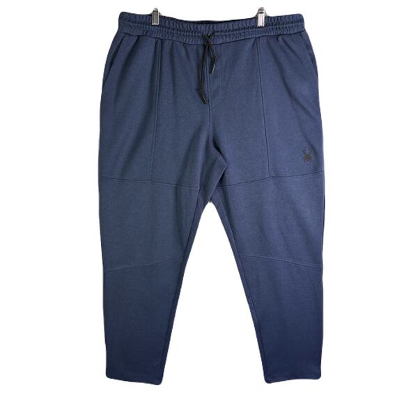 SPYDER Active Dark Blue Sweatpants Mens Size XL - Picture 1 of 11